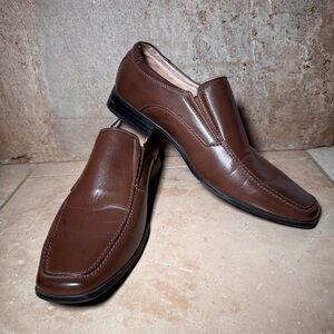 Madden Brown Leather Slip-On Loafers Men’s 11.5 M